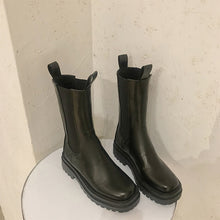 Load image into Gallery viewer, Women Chunky Heel Ankle Boots Woman Shoes Autumn Brand Designer Chelsea Boots Female Platform Boots Lasdies Fashion