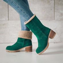 Load image into Gallery viewer, Women Winter Fur Warm Snow Boots Ladies Warm wool booties Ankle Boot Comfortable Shoes plus size 35-43 Casual Women Mid Boots