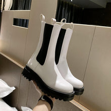 Load image into Gallery viewer, Women Chunky Heel Ankle Boots Woman Shoes Autumn Brand Designer Chelsea Boots Female Platform Boots Lasdies Fashion
