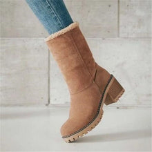 Load image into Gallery viewer, Women Winter Fur Warm Snow Boots Ladies Warm wool booties Ankle Boot Comfortable Shoes plus size 35-43 Casual Women Mid Boots
